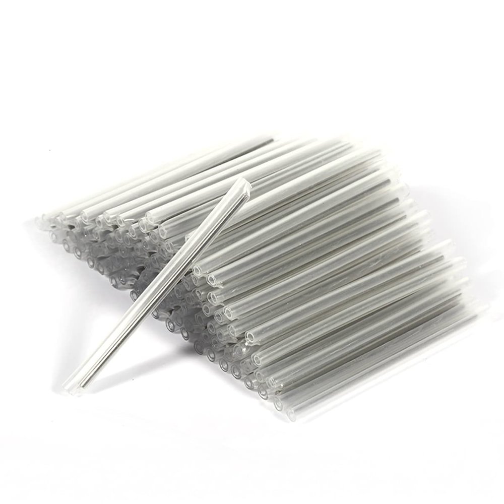 Primeda-telecom Fiber Optic Fusion Splice Protection Sleeves, Clear Heat Shrinkable Tube -2500pcs (GT-60B(OD2.5,60mm))