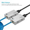Expert Connect ET4K100M 4K@30Hz HDMI 1.4 Extender Over Cat5e/Cat6/Cat7 330 ft (100 m), HDCP 1.4, with Loop-Out, IR Pass-Through & Surge Protection view 2