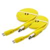 Air Flying wing 3.3ft USB Male-to-Male Charging Cable for Logitech UE Boom Series, Megaboom, Miniboom, Roll Wireless Speaker and Headphones - 2 Pack view 1