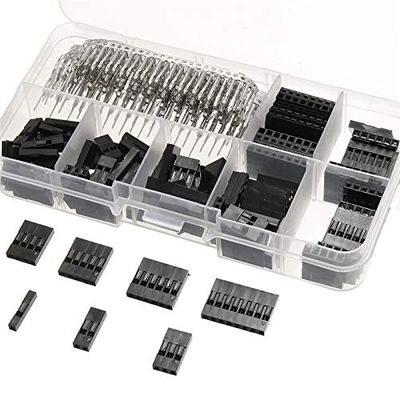 Davitu 310Pcs Male Female Wire Jumper and Header Connector Housing Kit For Connector Terminal