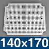 Davitu 140x170mm Waterproof Plastic box Mounting Plate Electrical Enclosure Plastic junciton box in Factory Direct Sale - (Color: 140x170mm) view 1