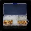 Davitu 120pc/Kit Brass 3.5mm Connectors Male & Female Terminals with Insulated Cover Gold/Transparent view 1