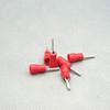 Davitu Insulated Terminals PTV 1.25-12 Electrical Pin Connectors - (Color: Red) view 4