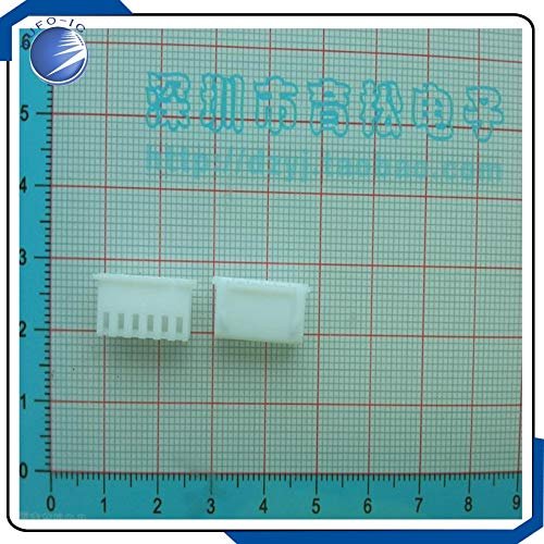 Davitu 10PCS/LOT 6PIN XH2.54 The plastic shell XH2.54-6P plug plug type connector spacing 2.54MM Terminal