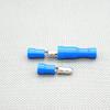 Davitu Female and Male Insulated Electric Connector Crimp Bullet terminal for 22-16 16-14 AWG, Audio Wiring each 25Pairs total 100PCS - (Color: Blue) view 3