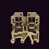 Davitu 10pcs / box SAK6EN DIN rail universal class wire cable Terminal double-deck Wire Cable Terminal view 2