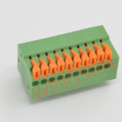 Davitu KF141R-2.54-10P,pitch 2.54mm PCB Spring terminal RoHs