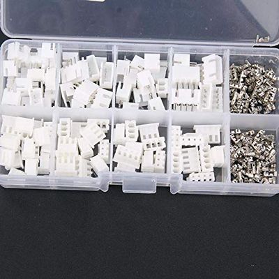 Davitu 50pcs Kit in box 2.54mm Step Terminal Wire Connectors Adapter XH2P Kits Z1