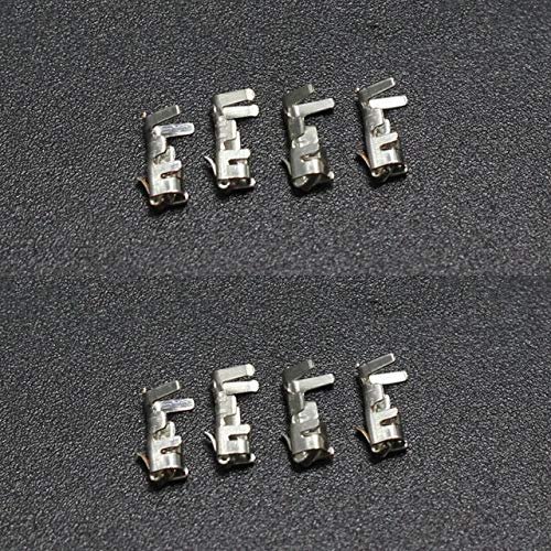 Davitu 100pcs JST Crimp Terminal Female Contact Pin for ZH mm 1.5 inch Housing Wire to Board Phosphor Bronze - (Color: 2, Pins: 200PCS)