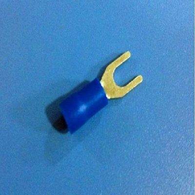 Davitu SV2-3.2 Fork Type Pre Insulated Wiring Terminals Blue 1000pcs for AWG
