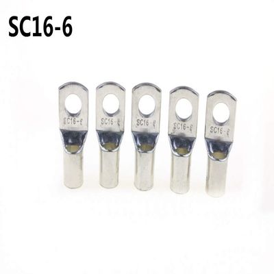 Onvas SC 16-6 Bolt Hole Tinned Copper Cable lugs Battery Terminals 16mm wire - (Color: 20pcs)