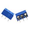 Davitu 100PCS Blue 5.08-301-3P spacing 5.0mm 3 pin connector terminal connector view 2