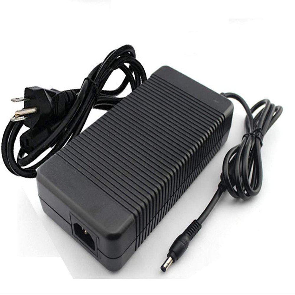 12V 20A 240W AC/DC Power Adapter with 5.5x2.5mm DC Plug Adapter, Black,