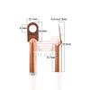 Davitu 20pcs DT10mm2 silent Copper cable terminal Pure copper Wire connector Insert ear Line nose Cable connector cable joint view 2