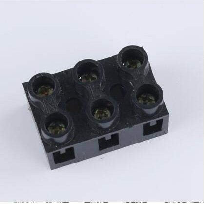 Davitu 1Pcs JX5-1002/JX5-1003/JX5-1004/JX5-1005/JX5-1006/JX5-1010 terminals 2P 3P 4P 5P 6P 10P 10A 500V JX5 JX5- - (Color: JX5 1003)