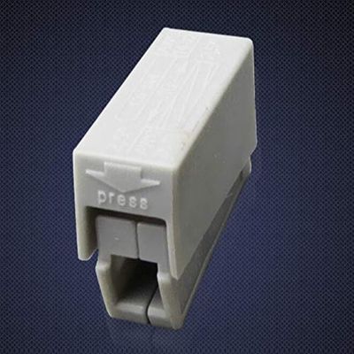 Davitu 10PCS PCT-111 Single 1 pin cable wire wiring connecting connector for lamp wire connector ree shipping