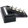 Davitu BMBY-DC 48V 300A 4 Terminal Studs Busbar Power Distribution Block for Car Boat (Black) - (Color: Black) view 4
