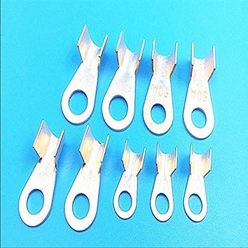 Davitu OT 5A 10A 20A 30A 40A 50A 60A 80A 100A Wiring nose Line ear Copper ear terminal - (Color: 10A)