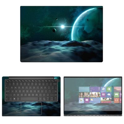 Decalrus - Protective Decal Space Skin Sticker for Dell XPS 9380 (13.3" Screen) case Cover wrap DExps13_9380-152