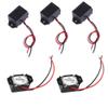 tatoko 5PCS Mini Buzzers with Leads - 12V 400Hz Morse Code Mechanical Electronic Components view 1