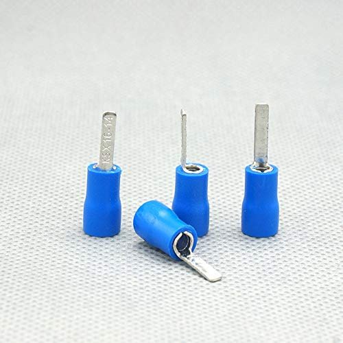 Davitu DBV 2-18 Electrical Blade Connector for AWG 16-14 - (Color: Blue)