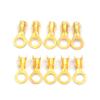 Davitu 100Pcs/lot Car Speaker 5.2mm Brass Female Spade Terminal Wire Connector Hot view 1