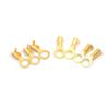Davitu 100Pcs/lot Car Speaker 5.2mm Brass Female Spade Terminal Wire Connector Hot view 3