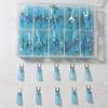 Davitu ping Fork Heat Shrink Terminals Waterproof Sleeve Tube Butt sleeving Connectors SV2-8 10 SV5.5-4S 5.5-5S 5.5-6 5.5-8 - (Color: SV5.5-4S 100PCS) view 4