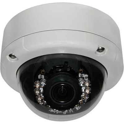 Channel-Vision O3-6565 Dome IP Camera 2MP Lens 3-10.5mm Varifocal, Weather Proof, RJ45 Connection