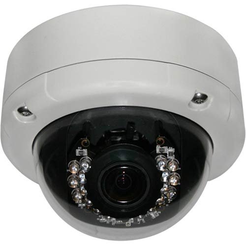 Channel-Vision O3-6565 Dome IP Camera 2MP Lens 3-10.5mm Varifocal, Weather Proof, RJ45 Connection