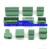 Davitu 2sets Pluggable PCB Terminal Blocks KF2EDG-2.54MM 2/3/4/5/6/8/9/10/11/12P Spacing 2.54MM - (Pins: 4P) view 1