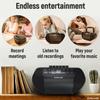 Craig Portable Top-Loading CD Boombox with AM/FM Stereo Radio and Cassette Player/Recorder in Black | Cassette Player/Recorder | LED Display (Black) view 4