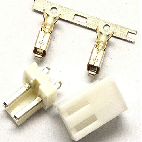 Davitu ! 50SETS VH3.96-2P 3.96MM connector straight pin plug plastic shell+Header+terminal package terminals 3PCS/SET