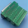 Davitu 10Pcs DB25 Male 25Pin D-Sub Connector Solderless Terminal Board Plastic Cover Screw view 3