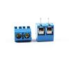 Davitu 100PCS Blue 5.08-301-2P spacing 5.0mm 2 pin connector terminal connector view 1