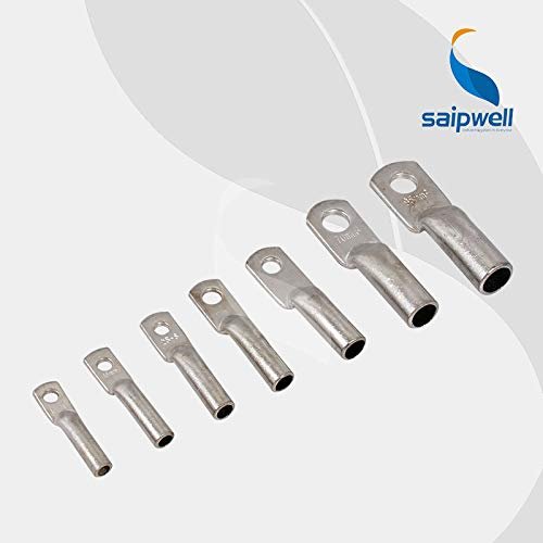 Davitu (10pcs/lot) Copper Terminal Cable lug,70mm2 Tin Plated Wiring Terminal Copper Connecting Nose 70DTG