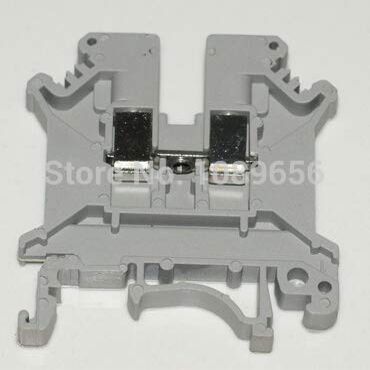 Davitu 100 pcs UK-3N DIN rail Terminal Splice Phoenix type