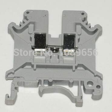 Davitu 100 pcs UK-3N DIN rail Terminal Splice Phoenix type