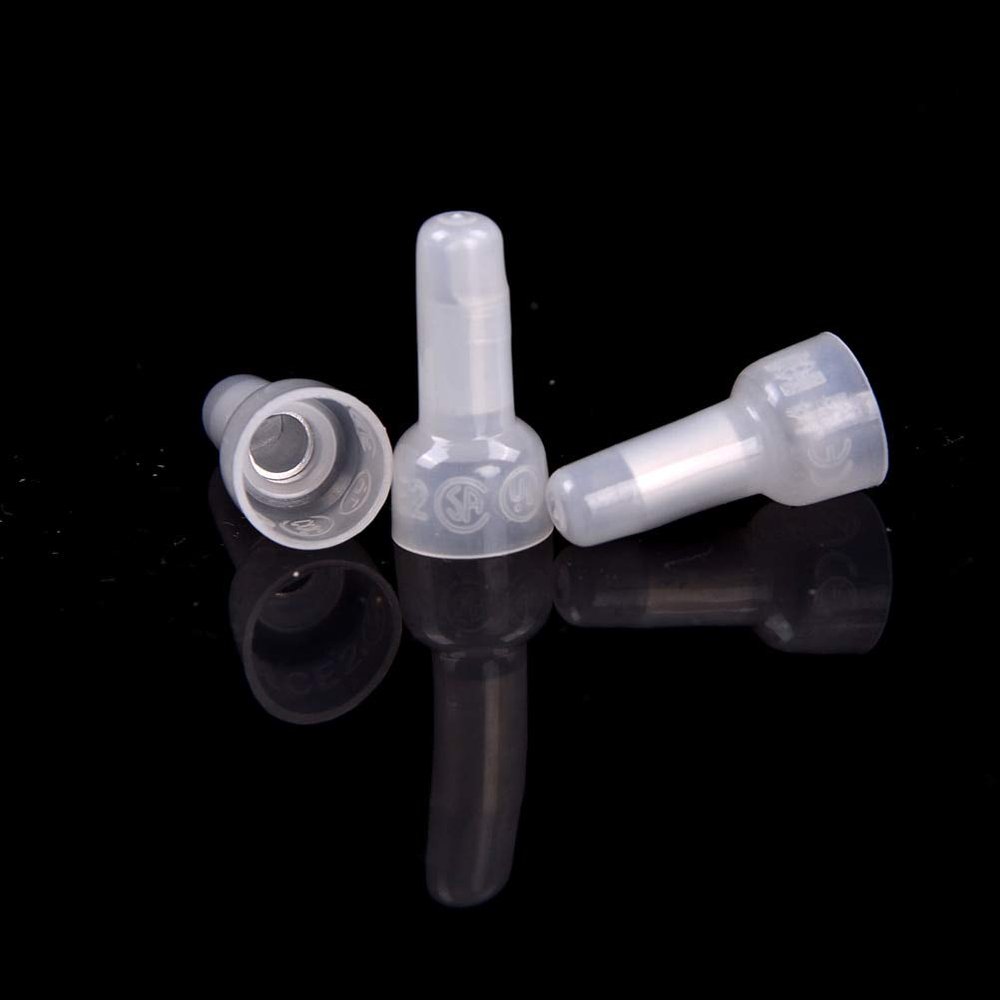 Davitu 1000Pcs/bag Closed End Crimp Cap 16-14 AWG Gauge Car Audio Wire Connector Terminals