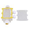 Davitu 4-Way 24A 450V Transparent Outdoor Waterproof IP68 Cable Wire Connector Junction Box Electric Enclosure Case Suitable for Cable view 2