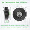 Original New ebmpapst R2E220-AA40-05 230V 0.38/0.40A Turbine Centrifugal Fan view 4