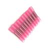Davitu 100pcs BHT1.25 BHT2 BHT5 Water proof heat shrinkable connecting pipe, electric wire waterproof middle joint, cold pressure - (Color: Red) view 1