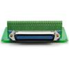 Davitu 50-Pin 0.085" Centronics Male Ribbon Connector Breakout Board. view 1