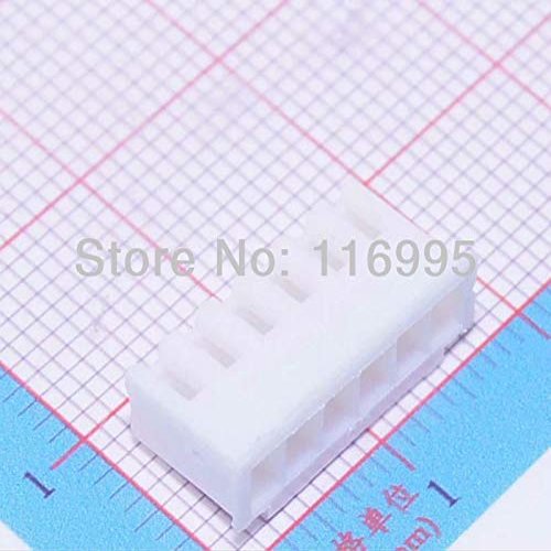 Davitu XH 100pcs 6 Pin Connector housing pitch 2.54mm XH-6Y