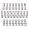 Davitu 10/25Pcs Set Uninsulated Female Spade Terminal Connectors Terminals Crimp Electrical Wire 1.5mm2/2.5mm2/6mm2 - (Color: 10PCS, Pins: 6mm2) view 1