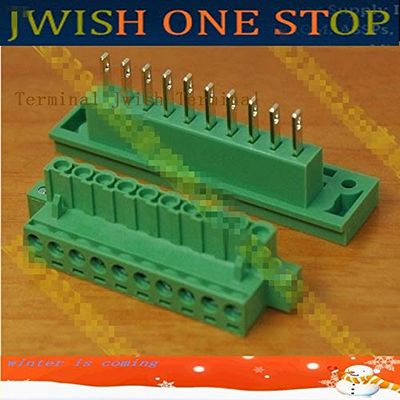 Davitu Through wall terminal KF 2EDGWB-5.08mm KF 2EDGWB-5.08 2EDGWB 5.08mm 8P 9P 10P 11P 12P 14P 18P 20P - (Color: 14PIN)