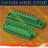 Davitu Through wall terminal KF 2EDGWB-5.08mm KF 2EDGWB-5.08 2EDGWB 5.08mm 8P 9P 10P 11P 12P 14P 18P 20P - (Color: 14PIN) view 1