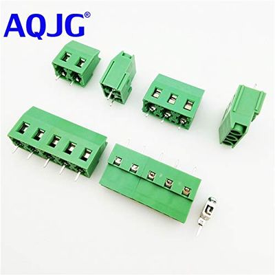 Davitu 10Pcs/Lot KF129 3Pin 5.08mm pitch Terminal Connectors PCB terminal 2 pin 3P 300V 25A - (Pins: 2P)