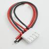 Davitu 150mm 4Pin VH3.96 Electronic Terminal Wire Coloured Line Winding Displaceme 4P Single Head The Other End Tin Plating 100pcs - (Pins: 4P) view 4
