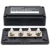 Davitu DC 48V 300A 4 Terminal Studs Busbar Power Distribution Block for Car Boat (Black) - (Color: Black) view 1